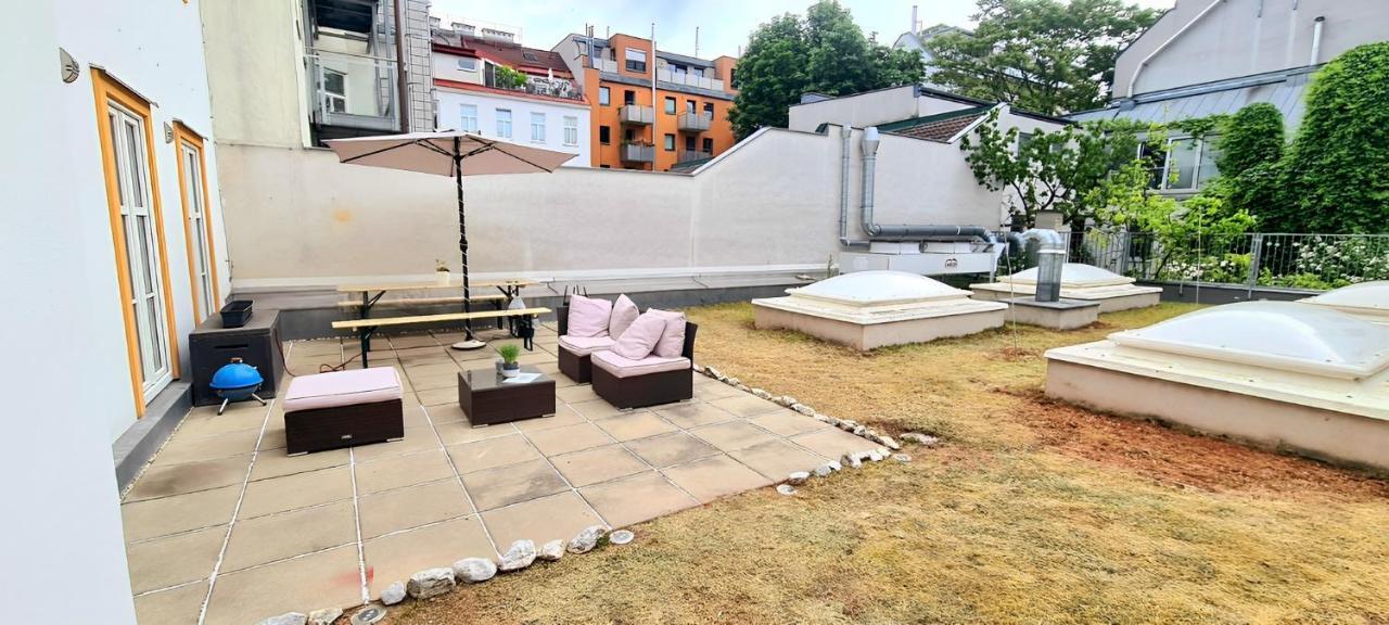Wiener Buddha Style Flat With Inner Garden- Marzstrasse City Apartments Eksteriør billede
